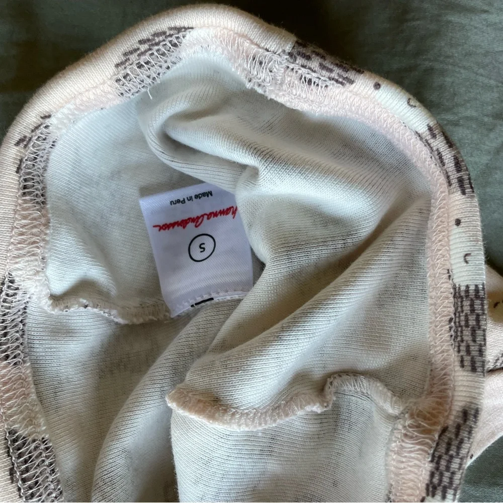 [Hanna Andersson] NWOT Adorable Hedgehog Print Kids Hat - Light Pink SMALL